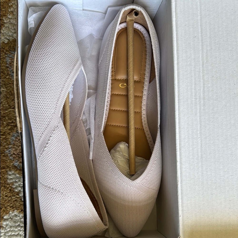 Kelly & Katie Purple Flats Sleek Design